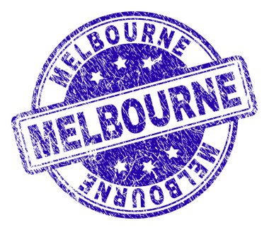 Grunge Melbourne damga mühür dokulu