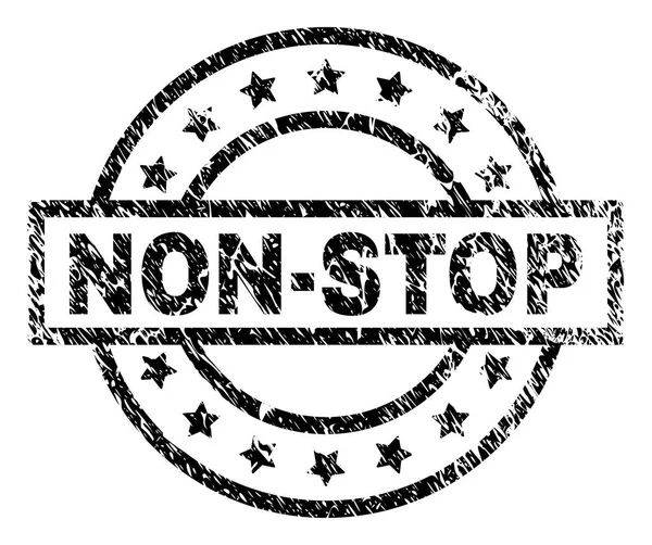 Grunge Texturizado Sello de sello NO-STOP — Vector de stock