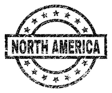 Dokulu Kuzey Amerika damga mühür çizik