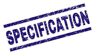 Dokulu belirtimi damga mühür çizik