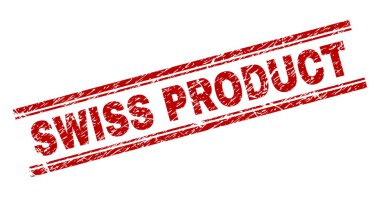 Dokulu İsviçre ürün damga mühür çizik