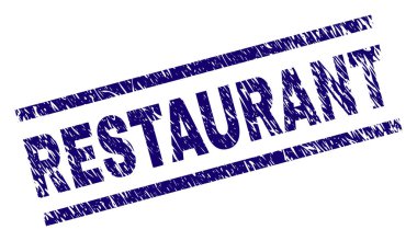 Dokulu Restoran damga mühür çizik