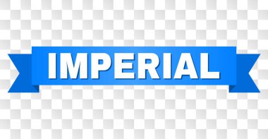 İmparatorluk metin ile mavi şerit