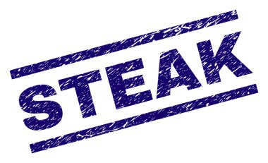 Dokulu biftek damga mühür çizik