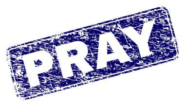 Grunge dua yuvarlatılmış dikdörtgen damga çerçeveli