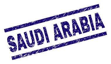 Dokulu Suudi Arabistan damga mühür çizik