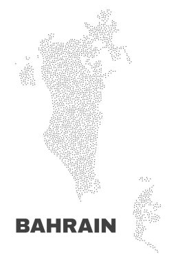 Puan vektör Bahreyn Haritası