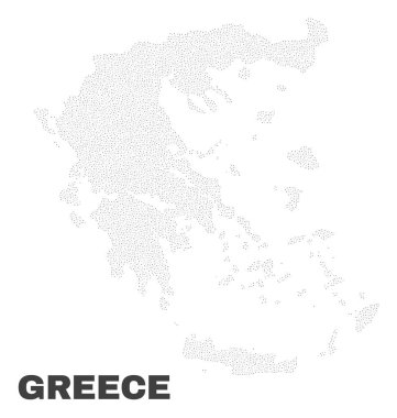 Puan vektör Yunanistan Haritası