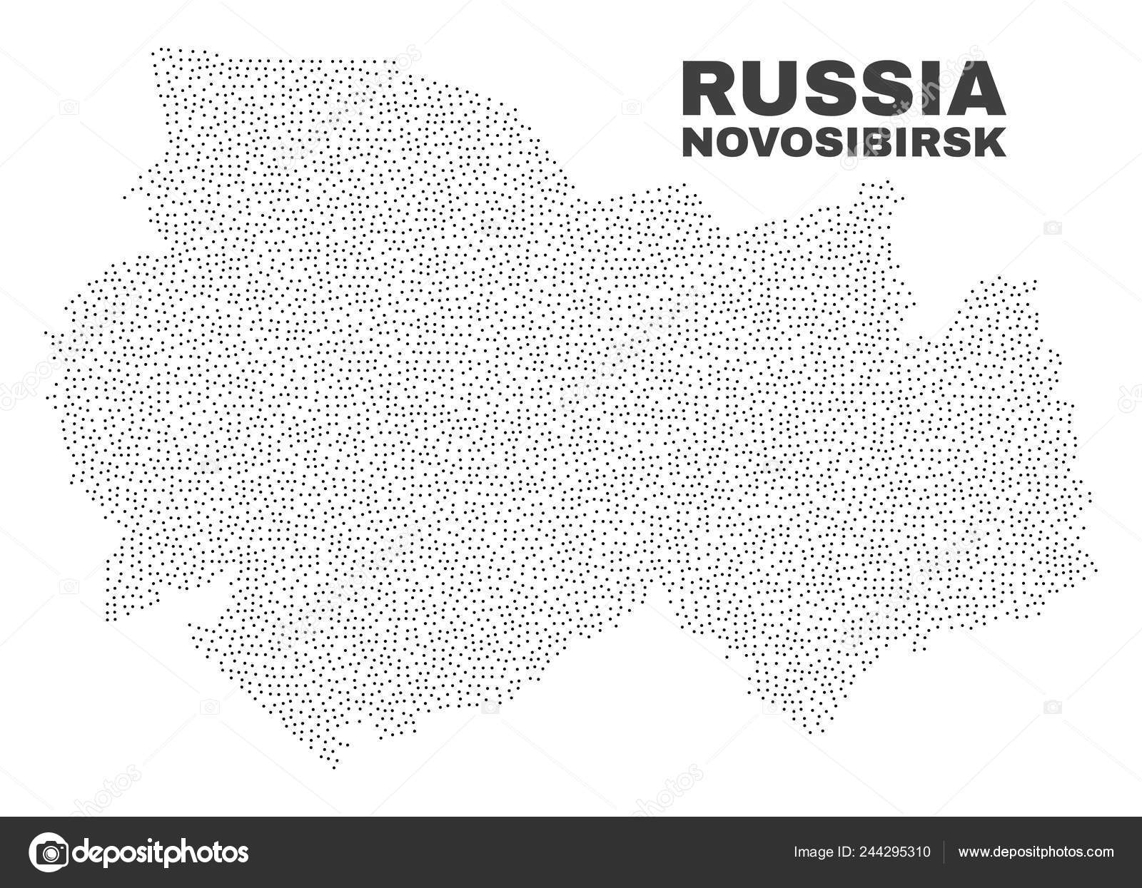 Карта Новосибирской Области Фото