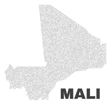 Nokta vektör Mali Haritası