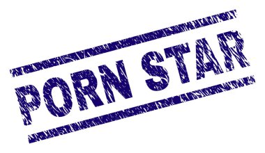 Dokulu porno yıldız damga mühür çizik