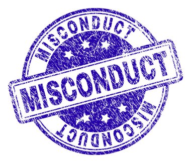 Grunge görevi kötüye damga mühür dokulu