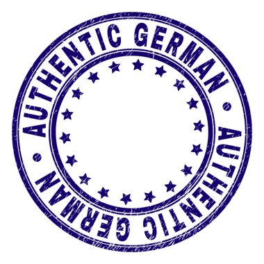 Grunge otantik Alman yuvarlak damga mühür dokulu