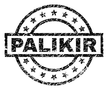 Palikir damga mühür grunge dokulu