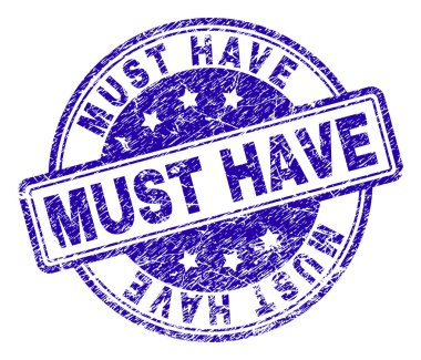 Dokulu grunge damga mühür olması gerekir