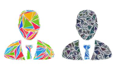 Üçgen Yöneticisi kolaj simgeleri