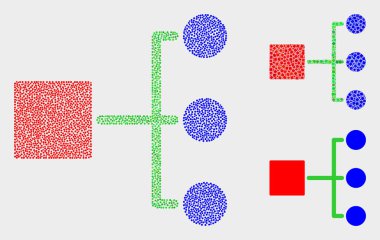 Nokta Vektör Hiyerarşisi Simgeleri