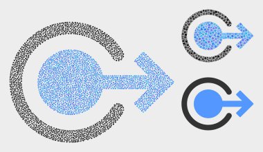 Pikselli Vektör Oturum Açma Simgeleri