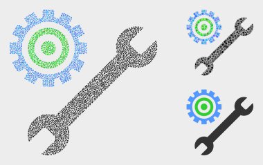 Pikselli Vektör Onarım Araçları Simgeleri