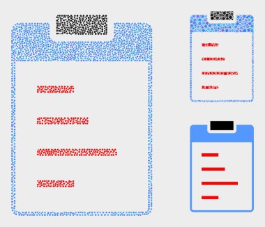 Piksel Vektör Metin Defteri Simgeleri