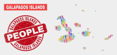 Galapagos Adaları Harita Nüfus Demografisi ve Kirli Mühür