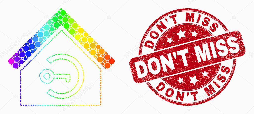 Pixelated Spectrum Home Keyhole Mosaic Icon And Don T Miss Seal Stamp Red Vector Round Grunge Seal Stamp With Don T Miss Phrase Vector Composition In Flat Style Premium Vector In Adobe Illustrator Pixelated Spectrum Home Keyhole Mosaic Icon And Don T Miss Seal Stamp Red Vector Round Grunge Seal Stamp With Don T Miss Phrase Vector Composition In Flat Style Premium Vector In Adobe Illustrator
