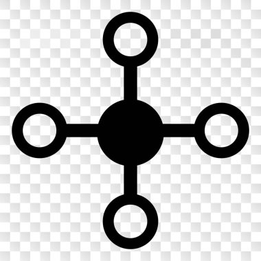 Satranç Şeffaf Arka Plan Üzerinde Vektör Düğümü Simgesi