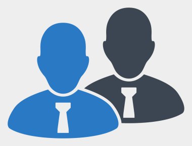 Beyaz Arka Plan raster Yöneticileri Simgesi