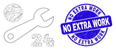 Blue Scratched No Extra Work Seal ve Web Ağ Aralıksız Tamir Servisi