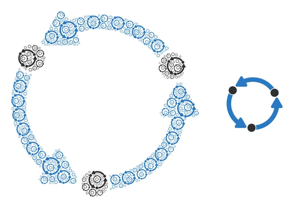 Benlik Simgelerinin Döndürme Mozaiği