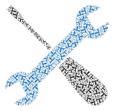 Kendini yineleme simgelerinin Araç Vektör bileşimini onar