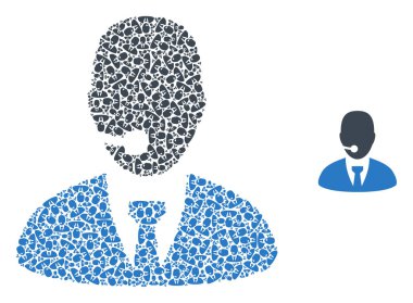 Kişisel Simgelerin Merkez İşlemci Özyineleme Kompozisyonu