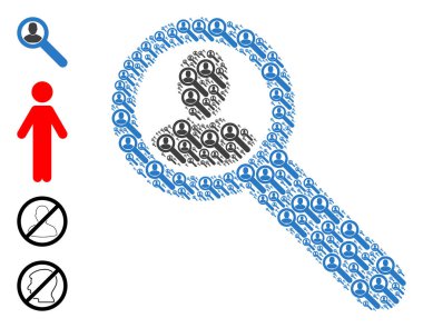 Kişisel Simgelerin Kullanıcı Özyinelemeli Mozaiğinin yerini belirle