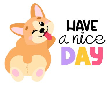 Harfli Pembroke Welsh Corgi İyi günler..