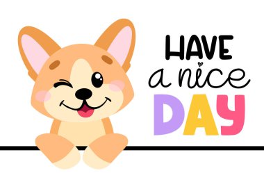 Harfli Pembroke Welsh Corgi İyi günler..