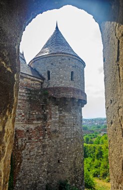 Corvins Castle John Hunyadi tarafından inşa, dış detayları
