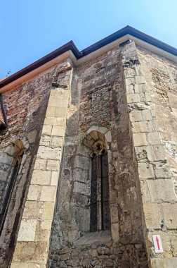 Corvins kale tarafından John Hunyadi, dış cephe detayları.