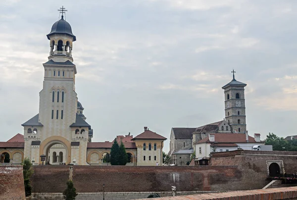 Alba Iulia Rumänien Augusti 2017 Citadel Fästning Alba Carolina Specificerar — Stockfoto
