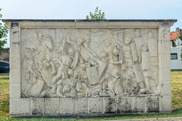 Alba Iulia Roemenië Augustus 2017 Citadel Fort Alba Carolina Detail — Stockfoto