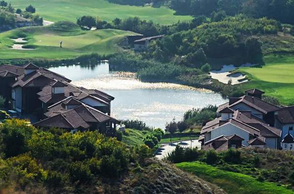 Grön Thracian Cliffs Nära Blå Klara Vattnet Svarta Havet Bulgariska — Stockfoto