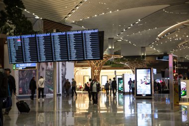 İstanbul/Türkiye-04.08.2019:Yeni İstanbul Havalimanı.