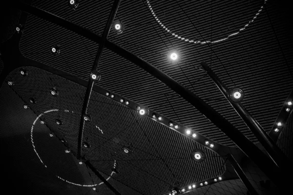 Modern Ceiling Istanbul Airport — Stock Photo, Image