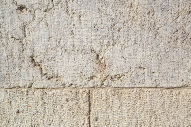 istanbul'daki eski taş duvar