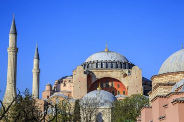 İstanbul/Türkiye-04.03.2019:Aya Sofiya'nın Dış Cephesi