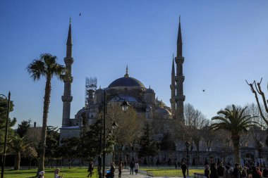 İstanbul/Türkiye-04.03.2019:Sultanahmet Camii
