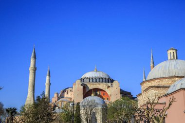 İstanbul/Türkiye-04.03.2019:Aya Sofiya'nın Dış Cephesi