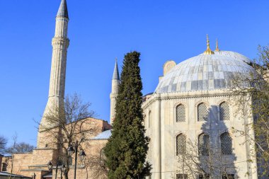 İstanbul/Türkiye-04.03.2019:Aya Sofiya'nın Dış Cephesi