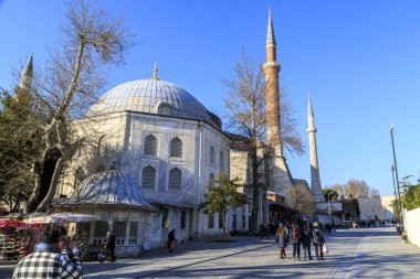 İstanbul/Türkiye-04.03.2019:Aya Sofiya'nın Dış Cephesi