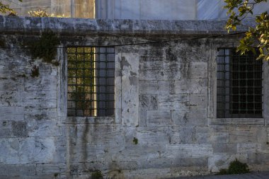 Ayasofya'nın taş duvar dokusu