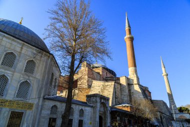 İstanbul/Türkiye-04.03.2019:Aya Sofiya'nın Dış Cephesi